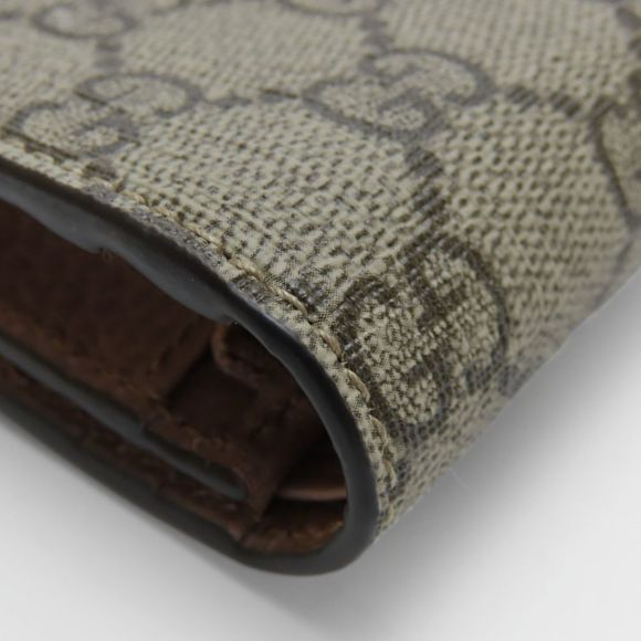 GUCCI Beige Leather GG Marmont Wallet - Picture 7 of 11